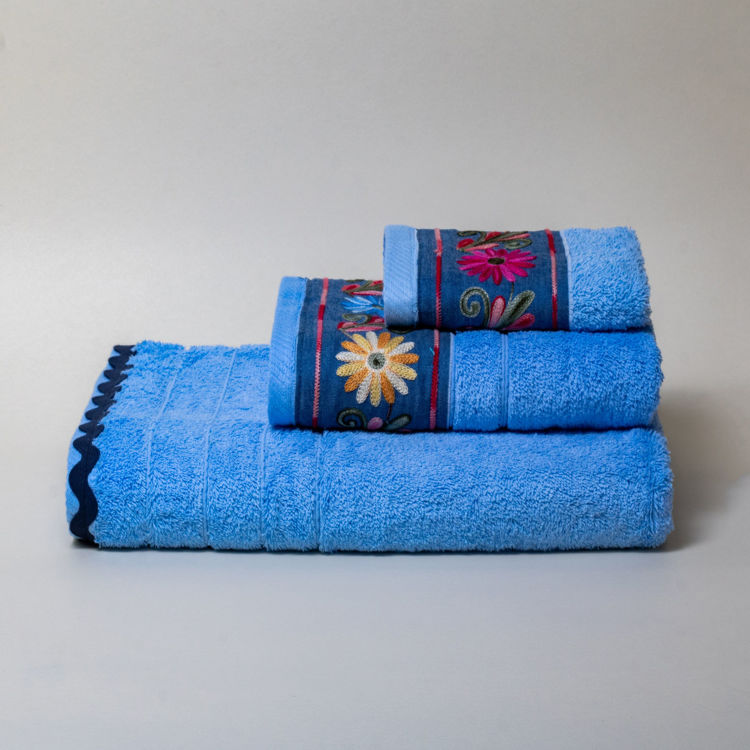 Εικόνα για Βαμβακερή Χειροποίητη Πετσέτα Nadine ΣιέλΣετ Πετσέτες 30x50 - 50x100 - 80x150