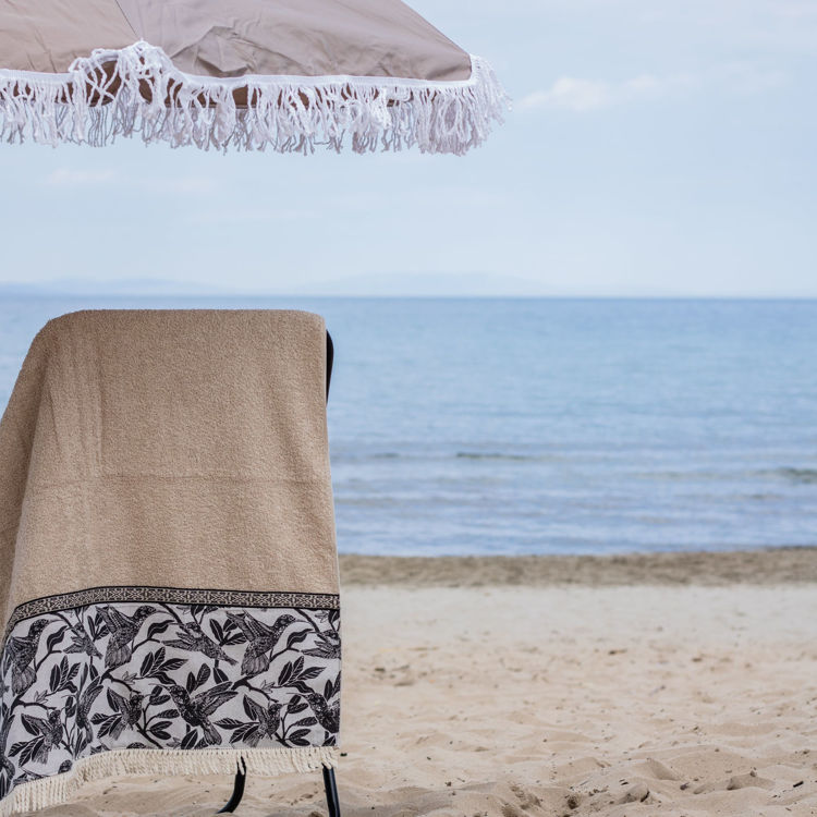 Εικόνα για Πετσέτα Θαλάσσης Shellora ΜπεζΠετσέτα Θαλάσσης 80x160