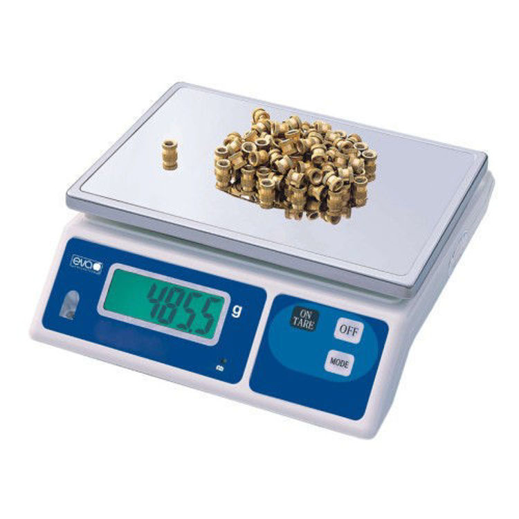 Εικόνα για ΖΥΓΟΣ ΗΛΕΚΤΡΟΝΙΚΟΣ 30KG /1-2-5-10GR INOX ΤΑΣΙ EVA