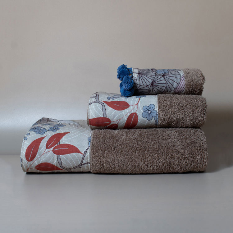 Εικόνα για Βαμβακερή Χειροποίητη Πετσέτα Filma ΜπεζΠετσέτα Χειρός 30x50