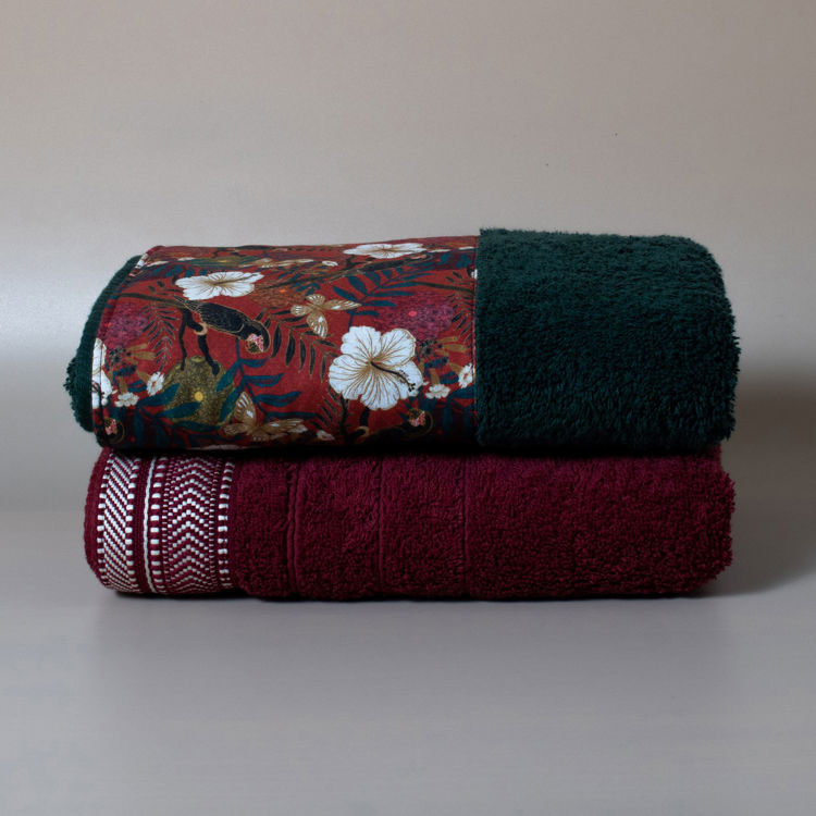 Εικόνα για Σετ Βαμβακερές Χειροποίητες Πετσέτες Προσώπου Kella MultiΠετσέτα Προσώπου 50x100