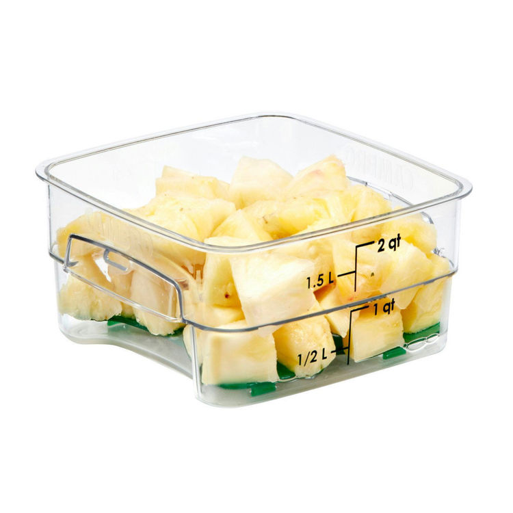 Εικόνα για ΔΟΧΕΙΟ ΤΕΤΡΑΓΩΝΟ 1,9L CLEAR 2SFSPROCW135 FRESHPRO CAMBRO