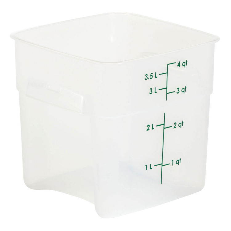 Εικόνα για ΔΟΧΕΙΟ ΤΕΤΡΑΓΩΝΟ 3,8L CAMBRO  4SFSPROPP190 FRESHPRO RA