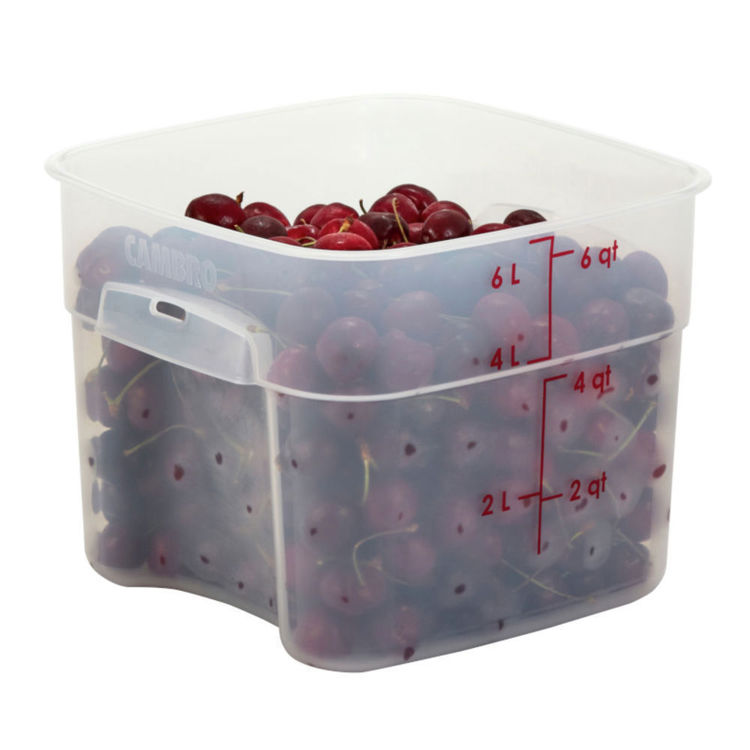 Εικόνα για ΔΟΧΕΙΟ ΤΕΤΡΑΓΩΝΟ 5,7L CAMBRO  6SFSPROPP190 FRESHPRO RA