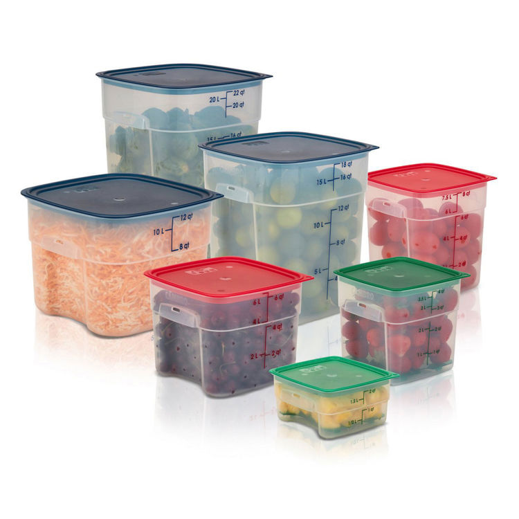 Εικόνα για ΔΟΧΕΙΟ ΤΕΤΡΑΓΩΝΟ 7,6L CAMBRO  8SFSPROPP190 FRESHPRO RA